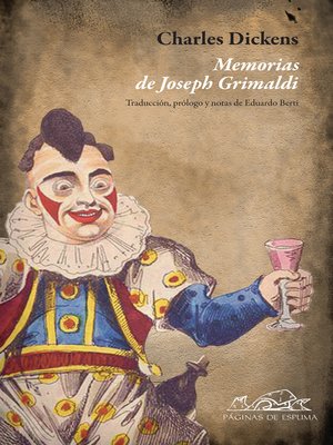 cover image of Memorias de Joseph Grimaldi